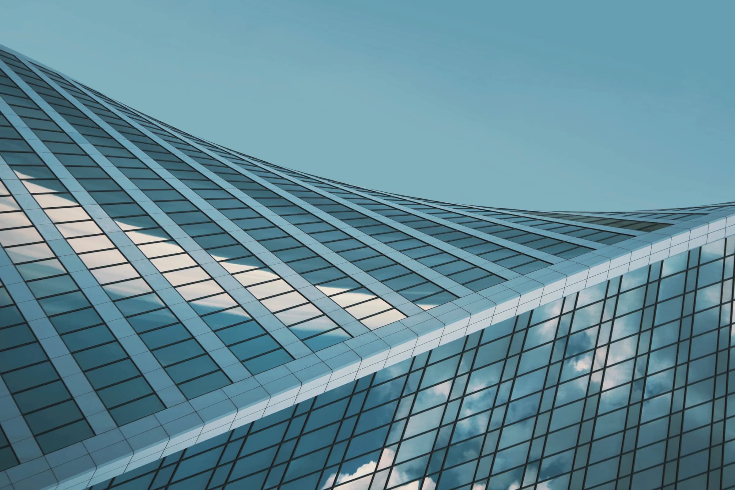 Contemporary glass office architecture