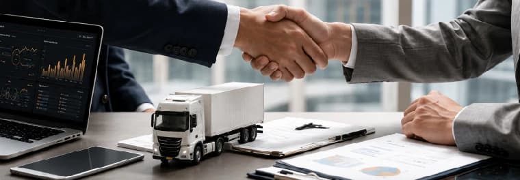 Truck leasing and asset management agreement