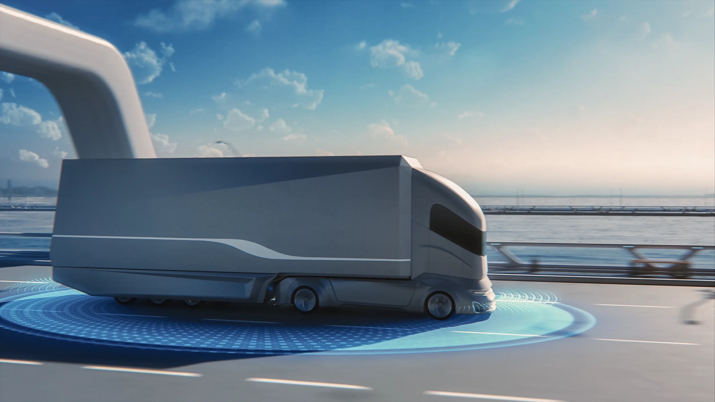 AITRUCK autonomous electric trailer